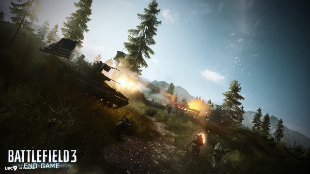 Man bike forest gun screenshot free wallpaper for desktop - medium preview image