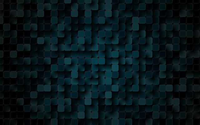 Dark blue squares white circle free wallpaper for desktop - medium preview image