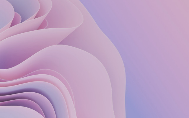 Purple blue abstract wavy vaporwave free wallpaper for desktop - medium preview image