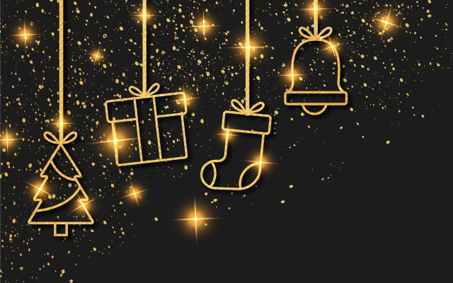 Christmas bell stockings christmas tree free wallpaper for desktop - medium preview image