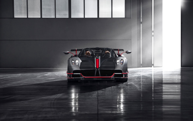 Black sports car dark room #7 free wallpaper for desktop - medium preview image