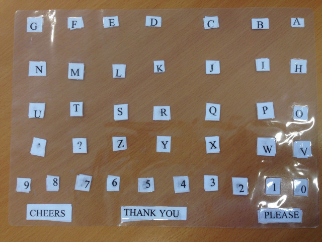 Clear plastic bag keyboard letters free wallpaper for desktop - medium preview image