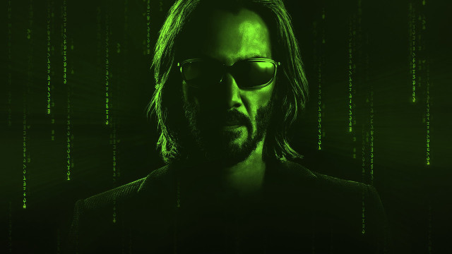 Man glasses beard green numbers free wallpaper for desktop - medium preview image
