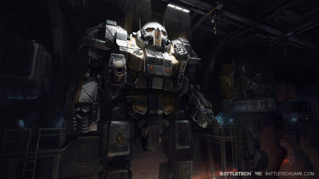 Large robot dark room light free wallpaper for desktop - medium preview image