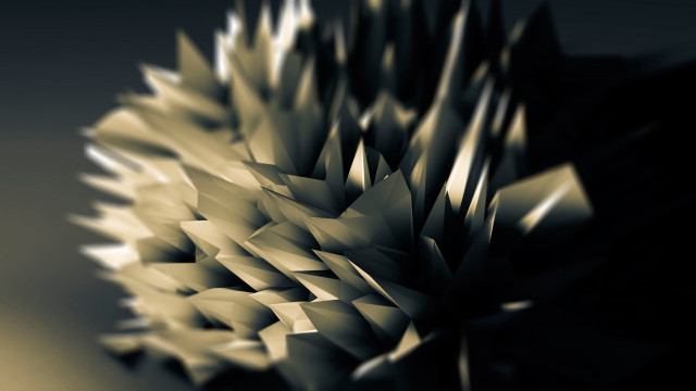 Flower black yellow bw ambient free wallpaper for desktop - medium preview image