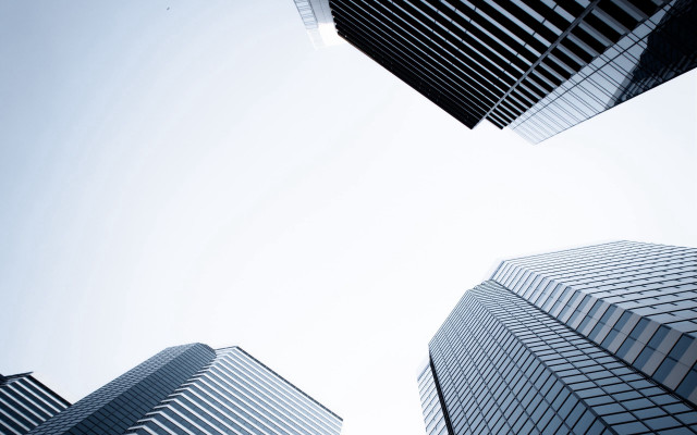 Cityscape skyscraper fence architecture asia free wallpaper for desktop - medium preview image