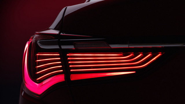 Car red tail light ai free wallpaper for desktop - medium preview image