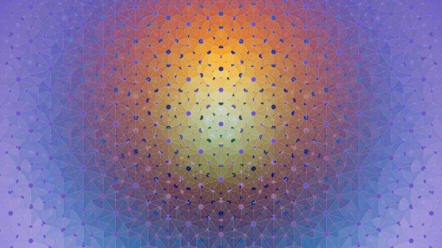 Colorful stars circles sacred geometry free wallpaper for desktop - medium preview image