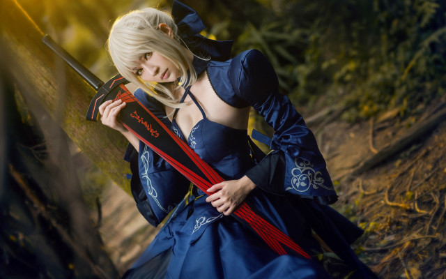 Alice prin blue dress red free wallpaper for desktop - medium preview image