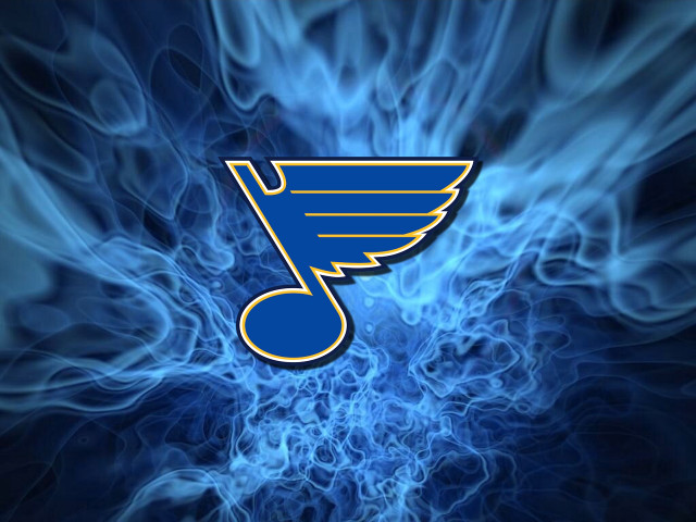 Blue yellow hockey logo blue free wallpaper for desktop - medium preview image