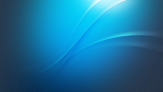 Blue curved design moon galaxy free wallpaper for desktop - medium preview image