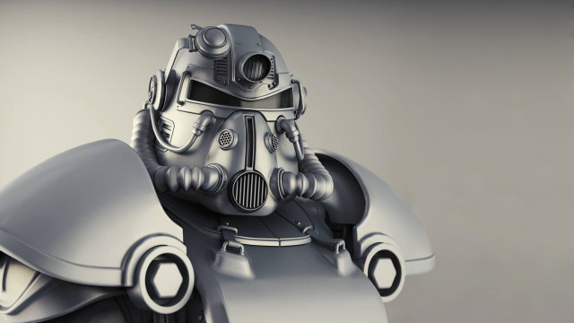 Robot helmet metal object gray free wallpaper for desktop - medium preview image