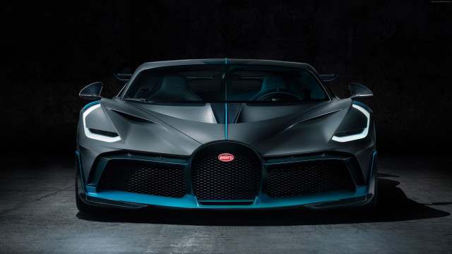 Bugatti dark room 3d render free wallpaper for desktop - medium preview image