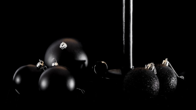 Black ornaments candle moon earth free wallpaper for desktop - medium preview image