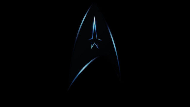 Star trek logo black background free wallpaper for desktop - medium preview image