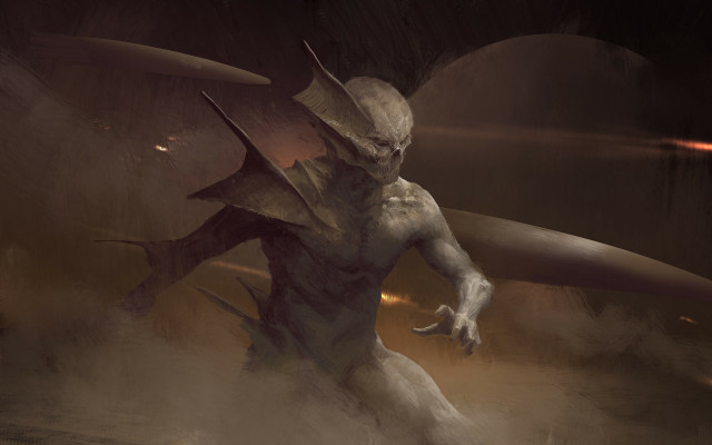 Creature longnose largewater background altermodern free wallpaper for desktop - medium preview image