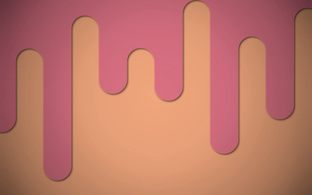 Pink background curved paper brown free wallpaper for desktop - medium preview image