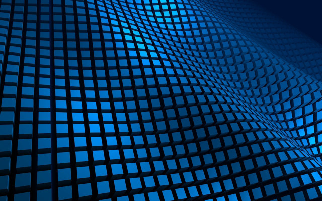 Blue pattern squares lines architecture free wallpaper for desktop - medium preview image