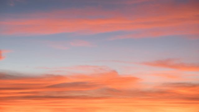 Sunset plane clouds mountain ocean free wallpaper for desktop - medium preview image