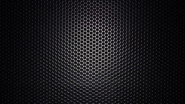 Black honeycomb pattern minimalist computer free wallpaper for desktop - medium preview image
