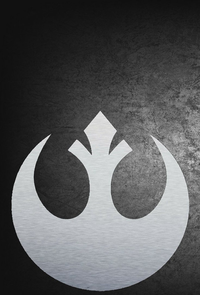 Star wars symbol black background #2 free wallpaper for mobile - medium preview image
