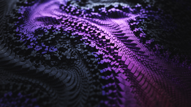 Purple black pattern cloth bare free wallpaper for desktop - medium preview image