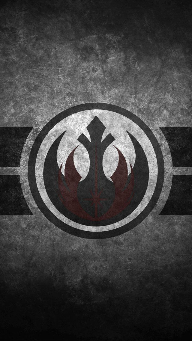 Star wars logo black background #2 free wallpaper for mobile - medium preview image