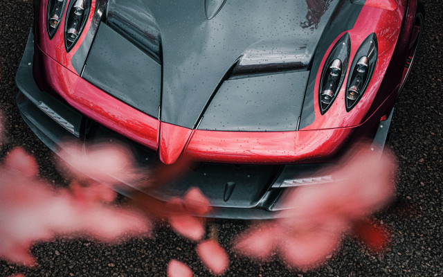 Red black sportscar cobra jigsaw free wallpaper for desktop - medium preview image