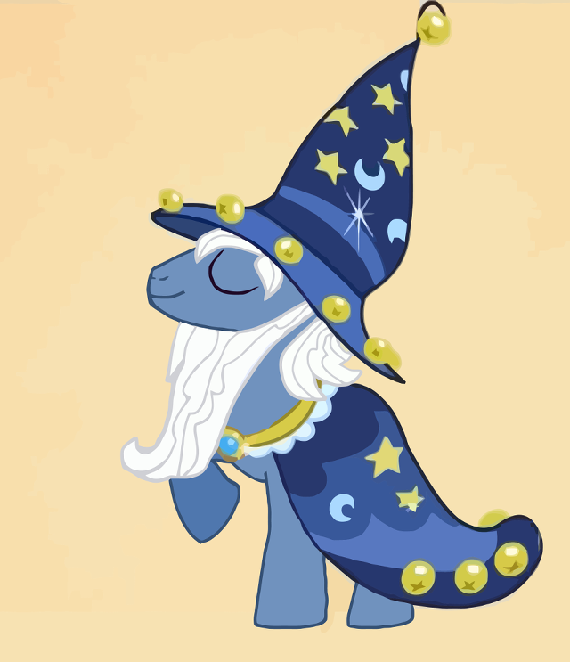 Blue pony hat stars head free wallpaper for tablet - medium preview image
