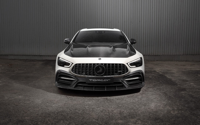 White mercedes pan futurism 3d free wallpaper for desktop - medium preview image