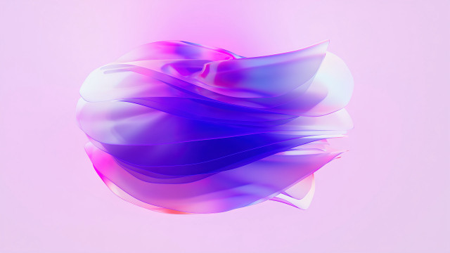 Pink blue abstract white circle free wallpaper for desktop - medium preview image