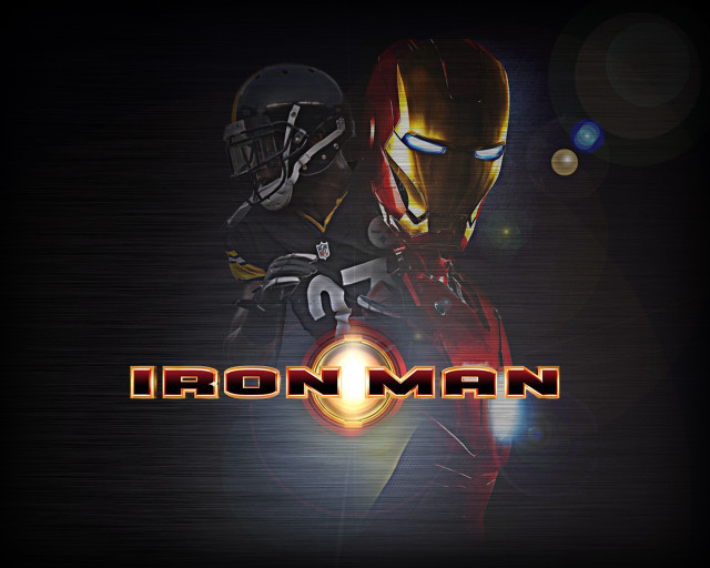Iron man dark image words free wallpaper for desktop - medium preview image