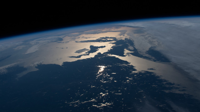 Earth ocean landforms zenith night free wallpaper for desktop - medium preview image