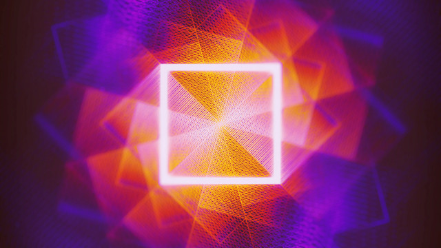 Bright purple orange abstract squares free wallpaper for desktop - medium preview image