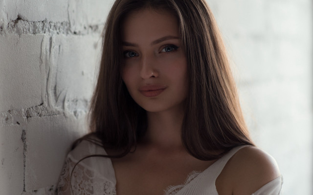 Elina karimova romanticism photorealistic bare free wallpaper for desktop - medium preview image