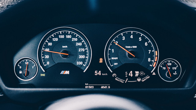 Car dashboard speedometer gauges beeple free wallpaper for desktop - medium preview image