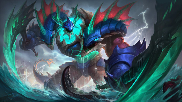 Monster water dragon wings electric free wallpaper for desktop - medium preview image