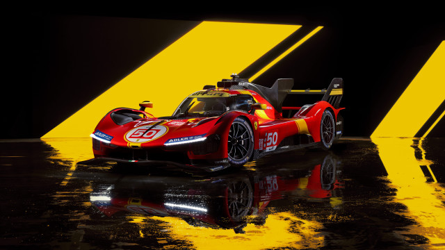 Red racecar number front wet free wallpaper for desktop - medium preview image