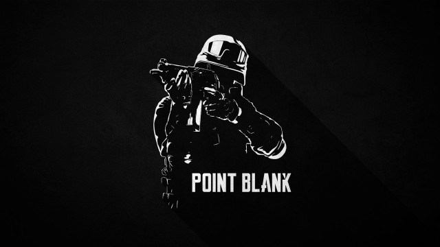 Point blank man gun black free wallpaper for desktop - medium preview image