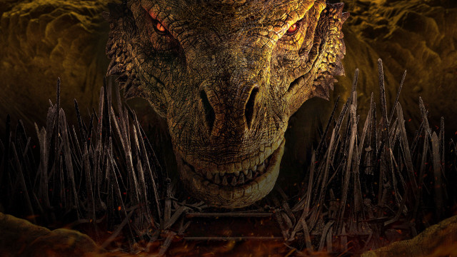 Alligator fire background monster sharp free wallpaper for desktop - medium preview image