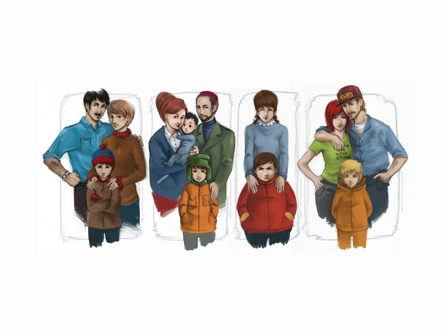 Group people white background drawing free wallpaper for desktop - medium preview image