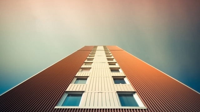 Tall building sky background windows #3 free wallpaper for desktop - medium preview image