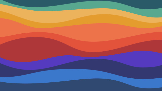 Colorful wave water blue white free wallpaper for desktop - medium preview image