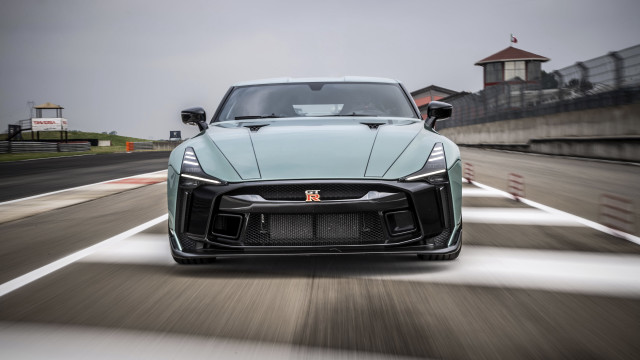 Blue sports car race track #6 free wallpaper for desktop - medium preview image