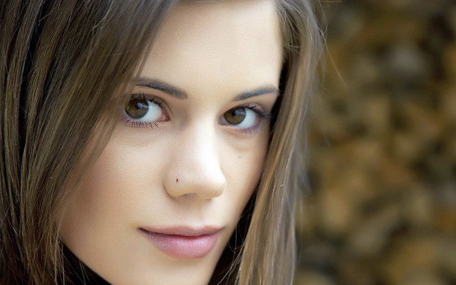 Aramenta long hair blue eyes free wallpaper for desktop - medium preview image