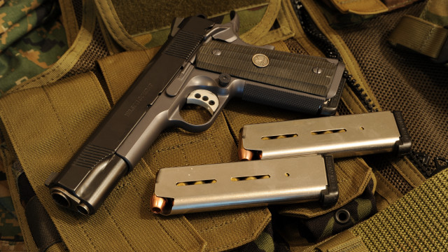 Guns camouflage bag military equipment free wallpaper for desktop - medium preview image