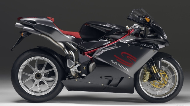 Black motorcycle red white stripe free wallpaper for desktop - medium preview image