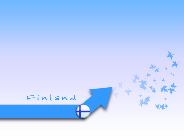 Blue arrow left finland stars free wallpaper for desktop - medium preview image