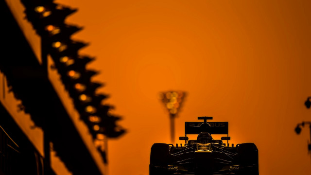 Racecar sunset clocktower impressionist sparks free wallpaper for desktop - medium preview image