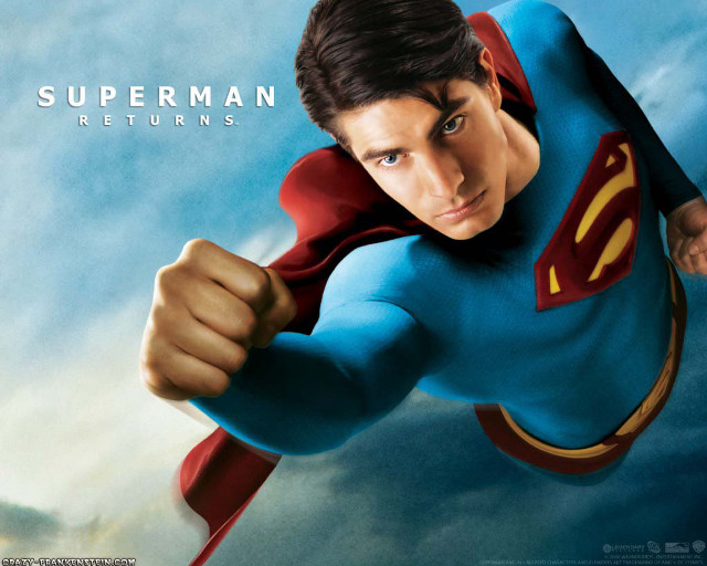 Man superman costume flying fist free wallpaper for desktop - medium preview image